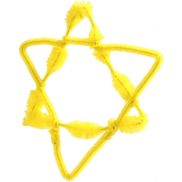 Spa mit Klemmen und Pfeifenreinigern - bunt gemischt