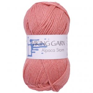 Wikingergarn Alpaca Storm 50g - Flamingo (554) Wikingergarn Alpaca Storm 50g - Flamingo (554)