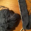 Kundenbild DROPS Brushed Alpaca Silk Garn - 25 g - Denimblau (13)