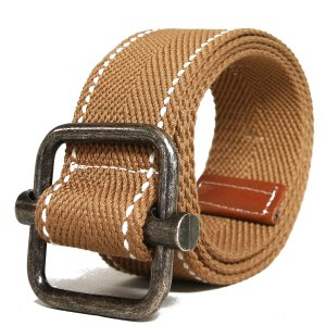 Textilgürtel - Beige - 85 cm Textilgürtel - Beige - 85 cm
