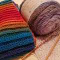 Kundenbild Wikingergarn Nordlys 100g - Blau/Rost/Rot (949)