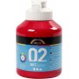 Schulfarbe - Acryl - Primrrot - matt - 500 ml