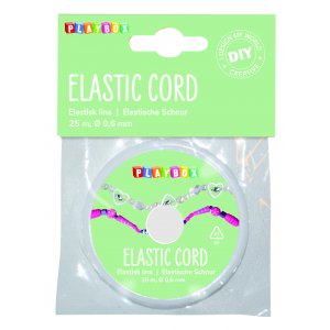 Elastische Kordel 0,6 mm - Transparent - Mehrere Längen! Elastische Kordel 0,6 mm - Transparent - Mehrere Längen!