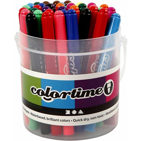 Colortime Bleistifte - gemischte Farben - 5 mm - 42 Stk Colortime Bleistifte - gemischte Farben - 5 mm - 42 Stk