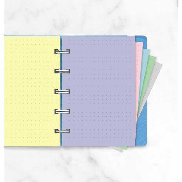 Nachfüllpackung für Filofax Notebook Pocket - Dotted Pastel Nachfüllpackung für Filofax Notebook Pocket - Dotted Pastel