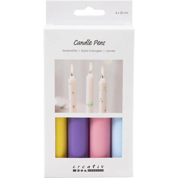 Lichtstifte - Hellblau, Hellrosa, Lila, Gelb - 4 x 30 ml Lichtstifte - Hellblau, Hellrosa, Lila, Gelb - 4 x 30 ml