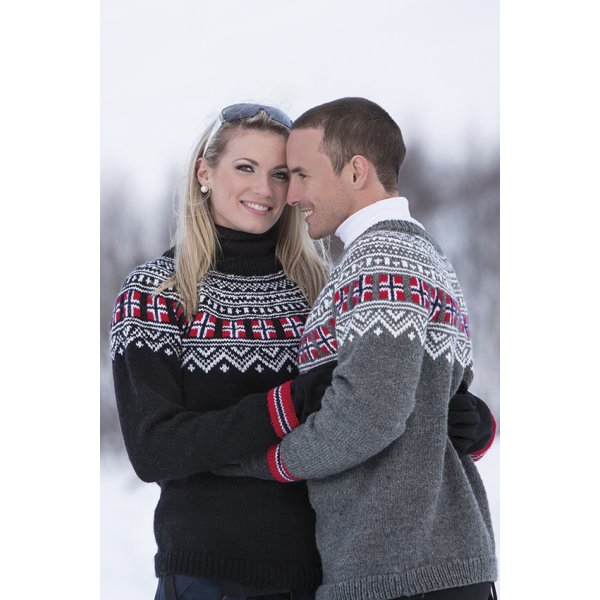 Strickanleitung - Pullover mit Rundpasse (1402-4)