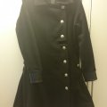 Kundenbild Nappalederimitat Schwarz - 140 cm
