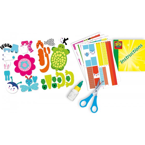 Kunsthandwerk - Papierstreifen Kunsthandwerk - Papierstreifen