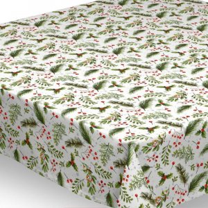 Textiles Wachstuch - Weihnachtsrote Beeren Textiles Wachstuch - Weihnachtsrote Beeren