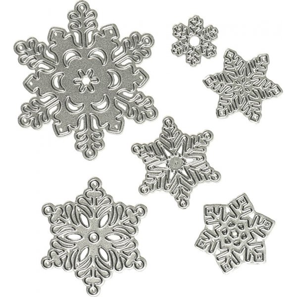 Schnittvorlage - Schneeflocke