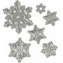 Schnittvorlage - Schneeflocke