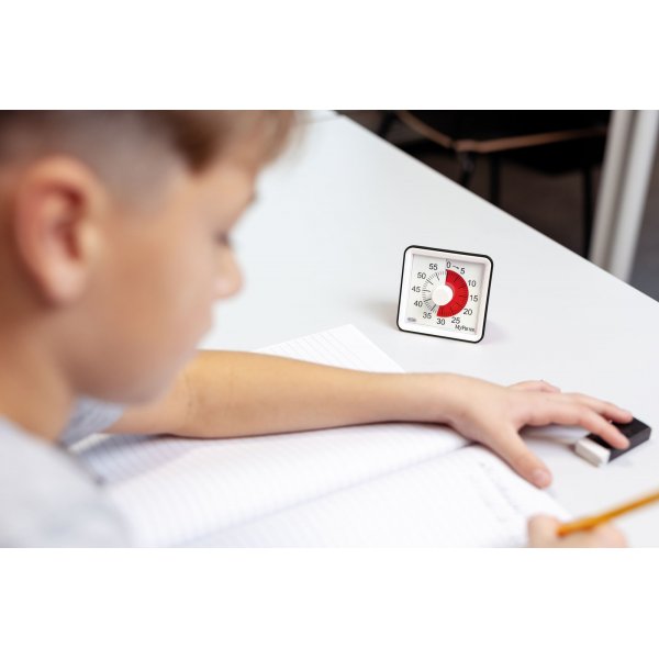 Konzentrationsuhr quadratisch 8x8 cm Konzentrationsuhr quadratisch 8x8 cm