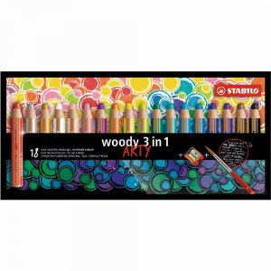 Buntstifte Woody Arty 3in1 Arty - 18er-Pack Buntstifte Woody Arty 3in1 Arty - 18er-Pack