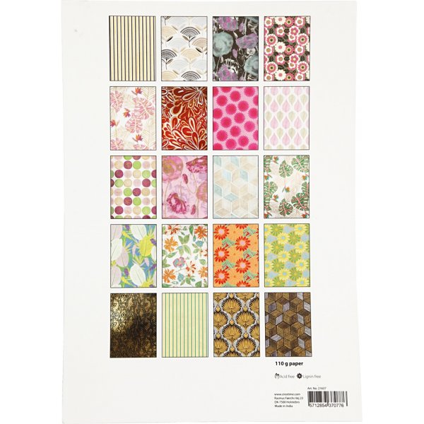 Handgeschöpftes Papier - A4 - 20 Blatt Handgeschöpftes Papier - A4 - 20 Blatt