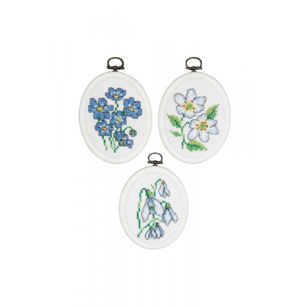 Stickset Flexiboards - Wildblumen 3er-Pack