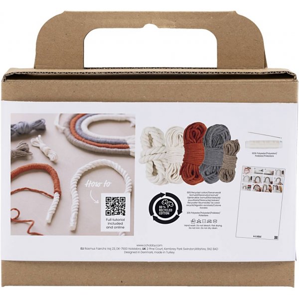 Mini DIY Kit Makramee - Regenbogen Mini DIY Kit Makramee - Regenbogen