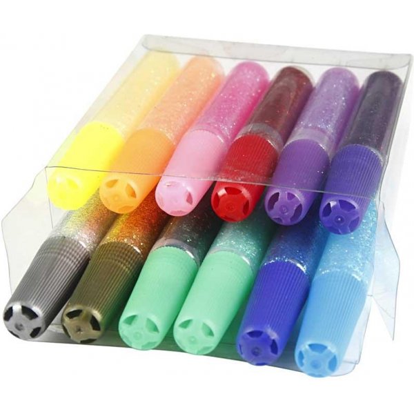 Glitzerkleber - 12 x 10 ml Glitzerkleber - 12 x 10 ml