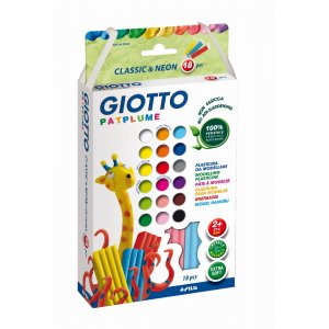Modelliermasse Giotto Patplume - 18x20g Modelliermasse Giotto Patplume - 18x20g