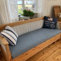 Kundenbild Jeansstoff - Mittelblau - 150 cm