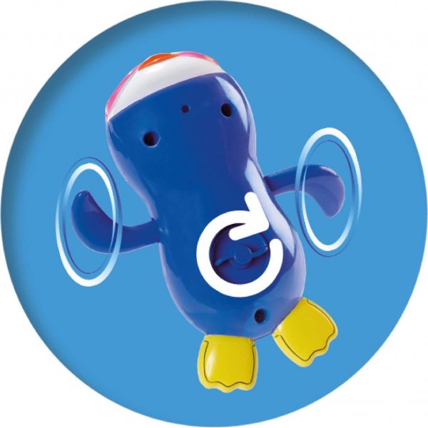 Schwimmender Pinguin Schwimmender Pinguin