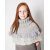 Strickanleitung - Poncho mit Rüschen und Spitzenkante Strickanleitung - Poncho mit Rüschen und Spitzenkante