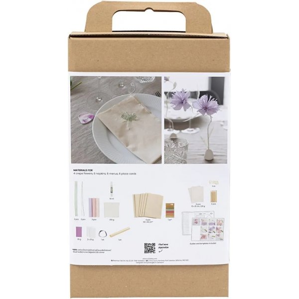 DIY Kit Tischdekoration, Pastellfarben DIY Kit Tischdekoration, Pastellfarben