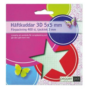 3D-Klebepads 5x5mm - 400 Stück 3D-Klebepads 5x5mm - 400 Stück