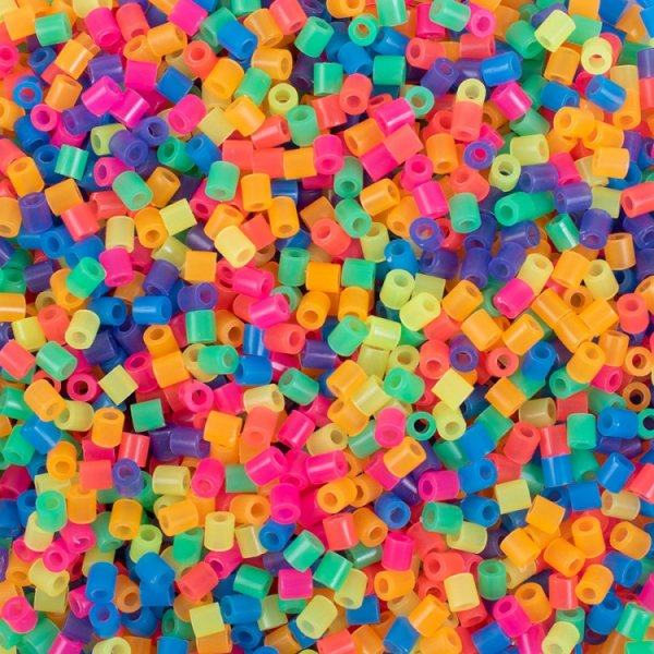 Röhrenperlen Neon - 5000 Stk Röhrenperlen Neon - 5000 Stk