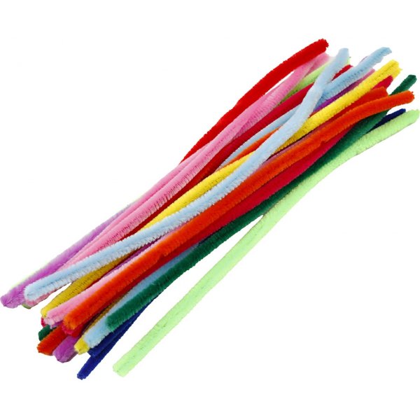 Pfeifenreiniger - Ø9 mm - gemischte Farben - 200 Stk Pfeifenreiniger - Ø9 mm - gemischte Farben - 200 Stk