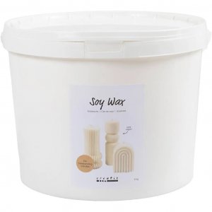 Sojawachs f�r Standkerzen