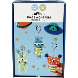 DIY Kit - Aliens als Schlüsselanhänger DIY Kit - Aliens als Schlüsselanhänger
