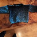 Kundenbild Wikingergarn Karogarn 350g - Türkis/Schwarz (729)
