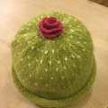 Kundenbild DROPS Alpaca Uni Color Garn - 50 g - Dunkle Limette (2916)