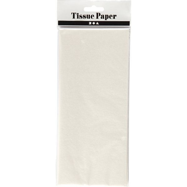 Seidenpapier - Perlmutt - 50 x 70 cm - 14 g - 6 Blatt Seidenpapier - Perlmutt - 50 x 70 cm - 14 g - 6 Blatt