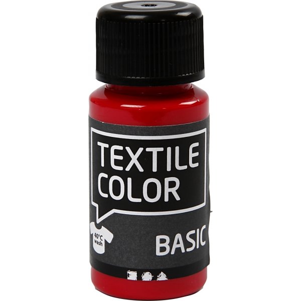 Textile Color Textilfarbe - Primärrot - 50 ml Textile Color Textilfarbe - Primärrot - 50 ml