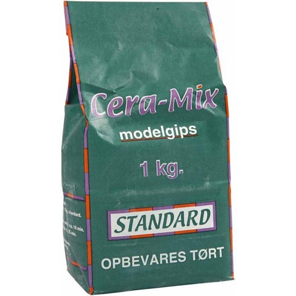 Cera-Mix Standard Modelliergips - hellgrau Cera-Mix Standard Modelliergips - hellgrau