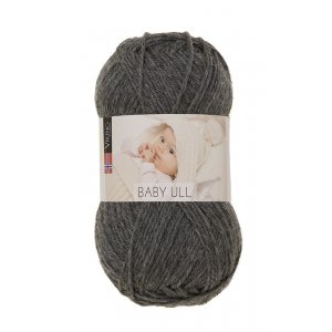 Wikingergarn Babywolle 50g - Dunkelgrau (315) Wikingergarn Babywolle 50g - Dunkelgrau (315)