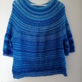 Kundenbild Wikingergarn Nordlys 100g - Hellblau/Dunkelblau (927)