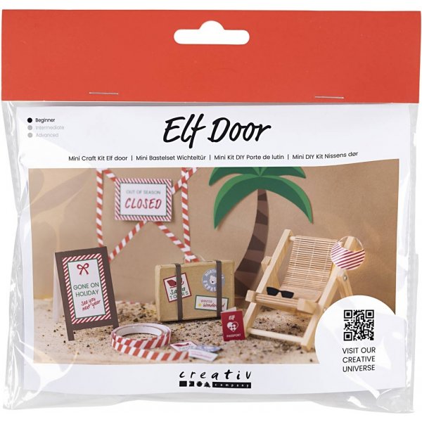 Mini-DIY-Kit Santa\\\'s Door - Im Urlaub Mini-DIY-Kit Santa\\\'s Door - Im Urlaub