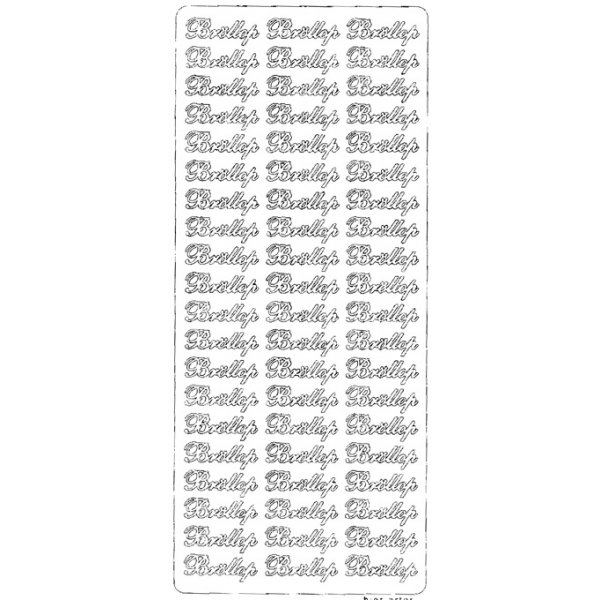 Peel-Offs - Hochzeit Peel-Offs - Hochzeit