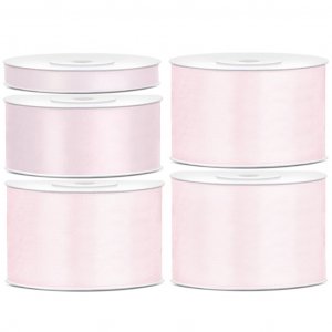 Satinband - 25 m - Babyrosa Satinband - 25 m - Babyrosa