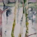 Kundenbild Aquarellblock, geklebt, rauer Hain, Bögen, 300 g - A3
