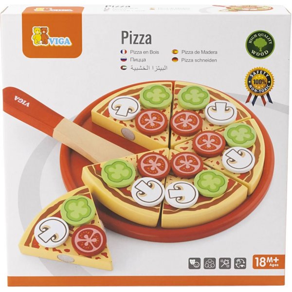 VIGA Holzspielzeugpizza VIGA Holzspielzeugpizza