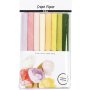 Krepppapier - Pastellfarben - 8 Blatt