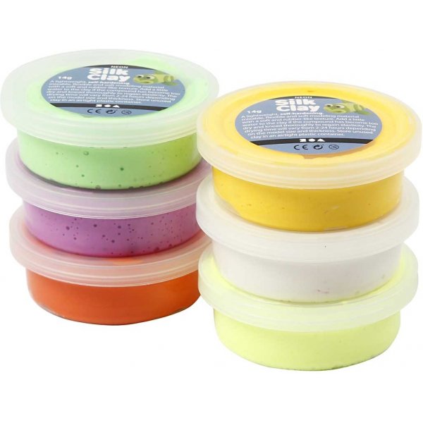 Silk Clay® - Frühlingsfarben - 6 x 14 g Silk Clay® - Frühlingsfarben - 6 x 14 g