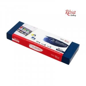 Aquarellfarben-Set ROSA Gallery - Metalldose 14 x 2,5 ml Aquarellfarben-Set ROSA Gallery - Metalldose 14 x 2,5 ml