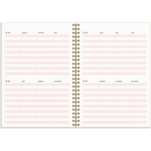 Kalender 24/25 - Lebensplaner Rosa A5 Kalender 24/25 - Lebensplaner Rosa A5