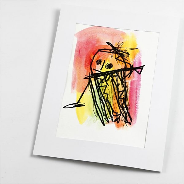 Passepartoutrahmen - weiß - A3, A4, A5, A6 - 4 x 100 Stk Passepartoutrahmen - weiß - A3, A4, A5, A6 - 4 x 100 Stk