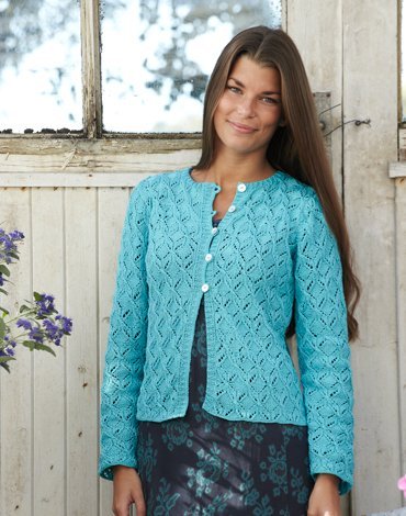 Strickanleitung - Strickjacke (mit 4 kleinen Knöpfen) Strickanleitung - Strickjacke (mit 4 kleinen Knöpfen)